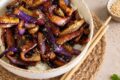 Melanzane Perline alla Sichuan nel Wok.